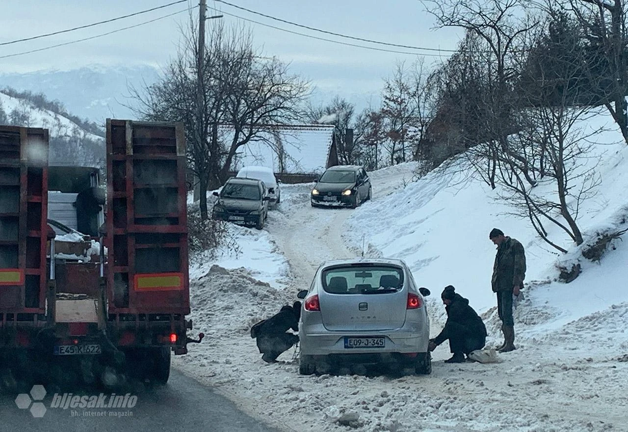 Prometni kolaps u dijelovima BiH