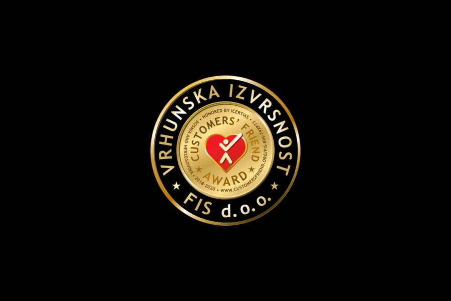 FIS d.o.o. - ponosni nositelj međunarodnog certifikata ''Customers’ Friend'' 