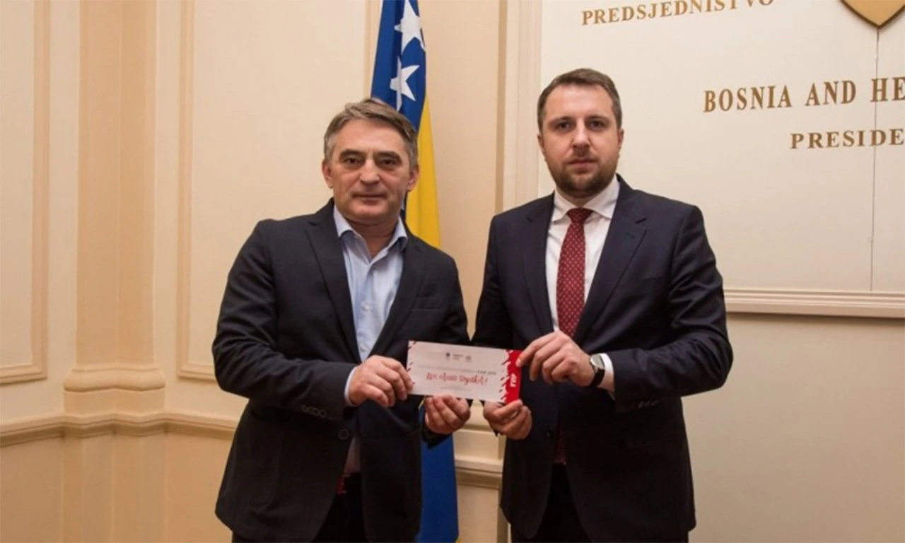 Članovi Predsjedništva BIH dobili pozivnice za EYOF 2019.