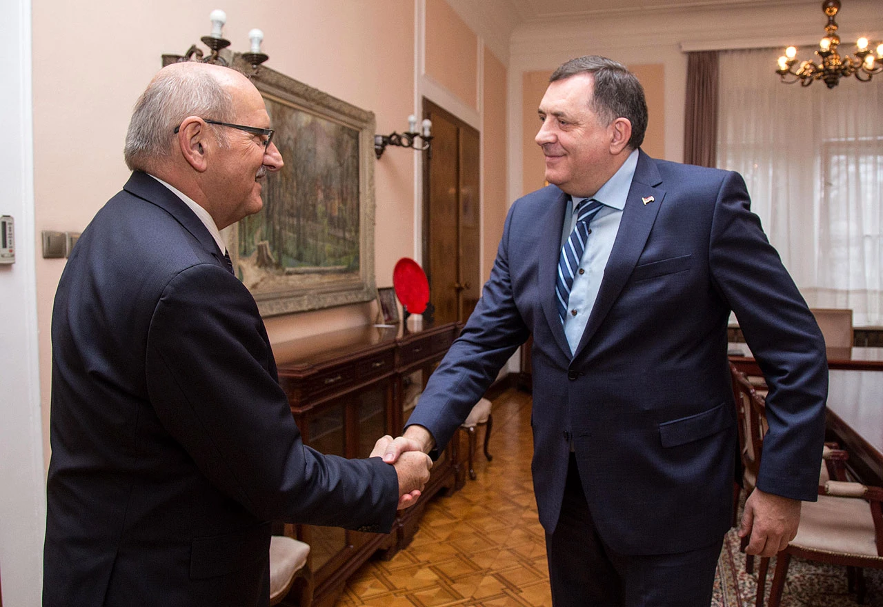 Dodik i Del Vechio: Imali smo dobru suradnju