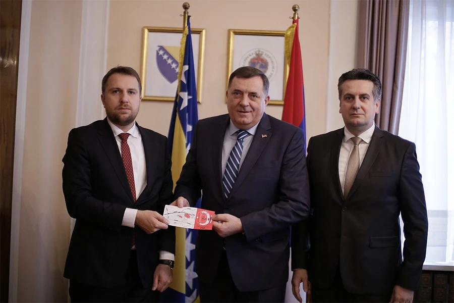 Dodik primio gradonačelnike Sarajeva i Istočnog Sarajeva 