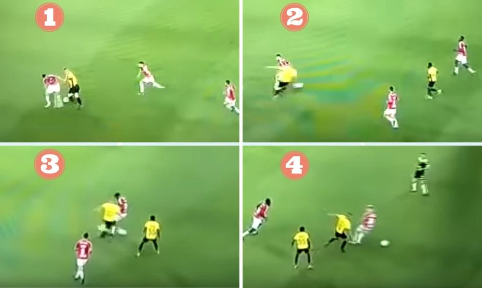 'Ta će Ronaldinho: Fatos Beqiraj četvorici u nizu gurnuo loptu kroz noge!