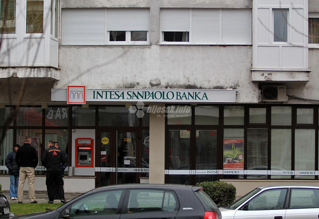 Blokirana Čapljina, policija traga za trojicom pljačkaša banke