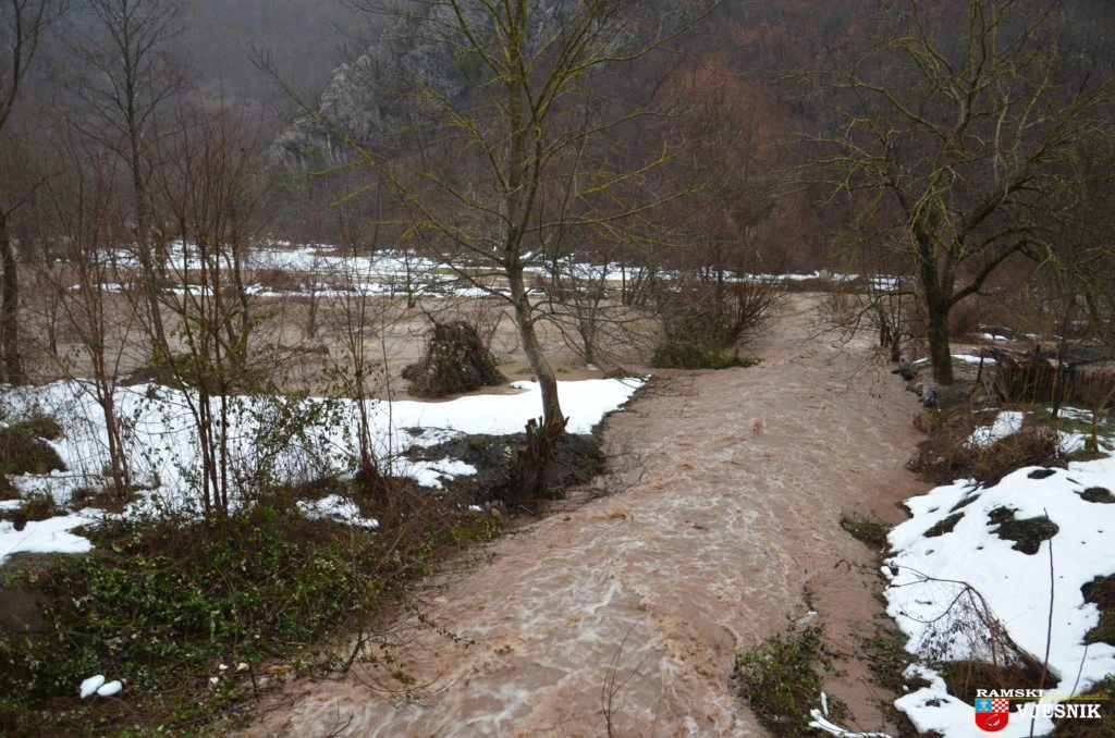 Izlila se i rijeka Rama