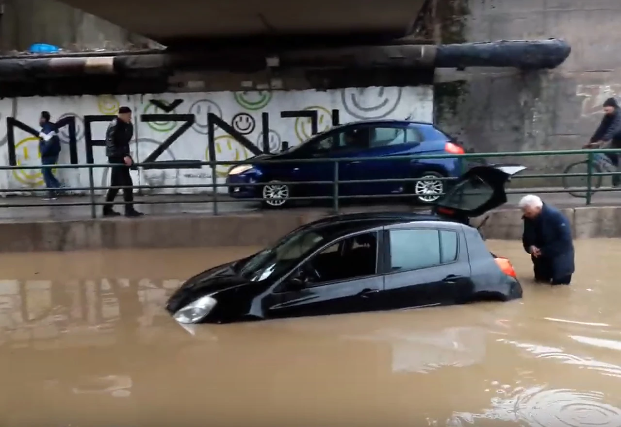 Razina rijeke Bosne u Zenici preko četiri metra