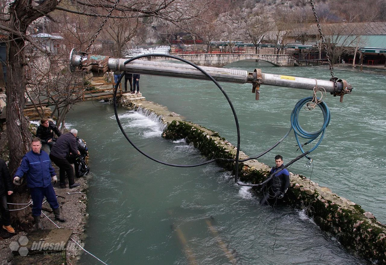 Blagaj: Crpka se pokvarila nakon samo pola sata rada