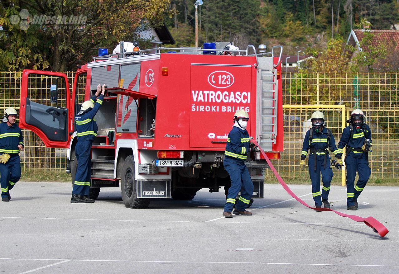 U 2018. godini vatrogasci u ŽZH imali 597 intervencija