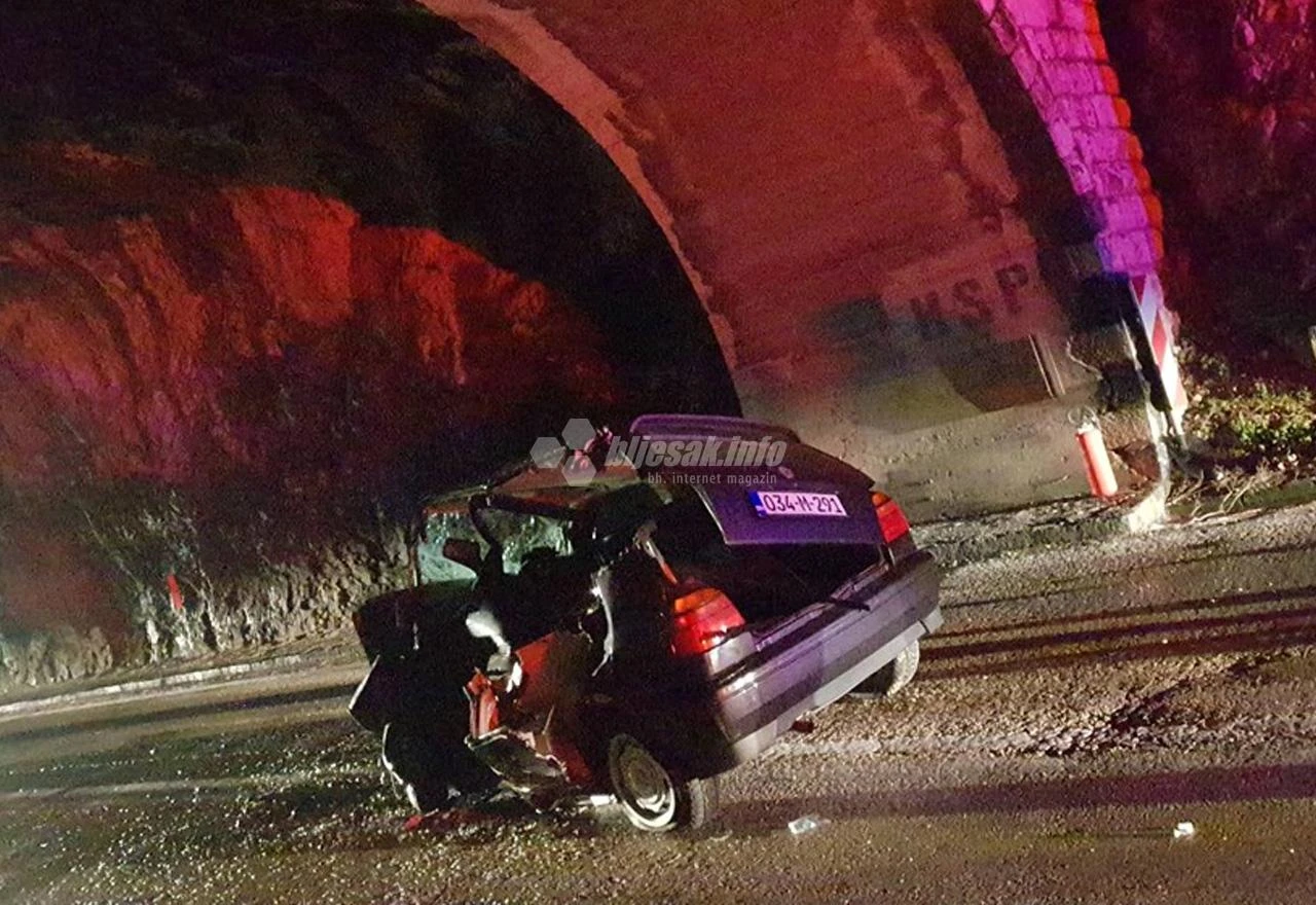 Vozač teško ozlijeđen u prometnoj nesreći kod Čapljine
