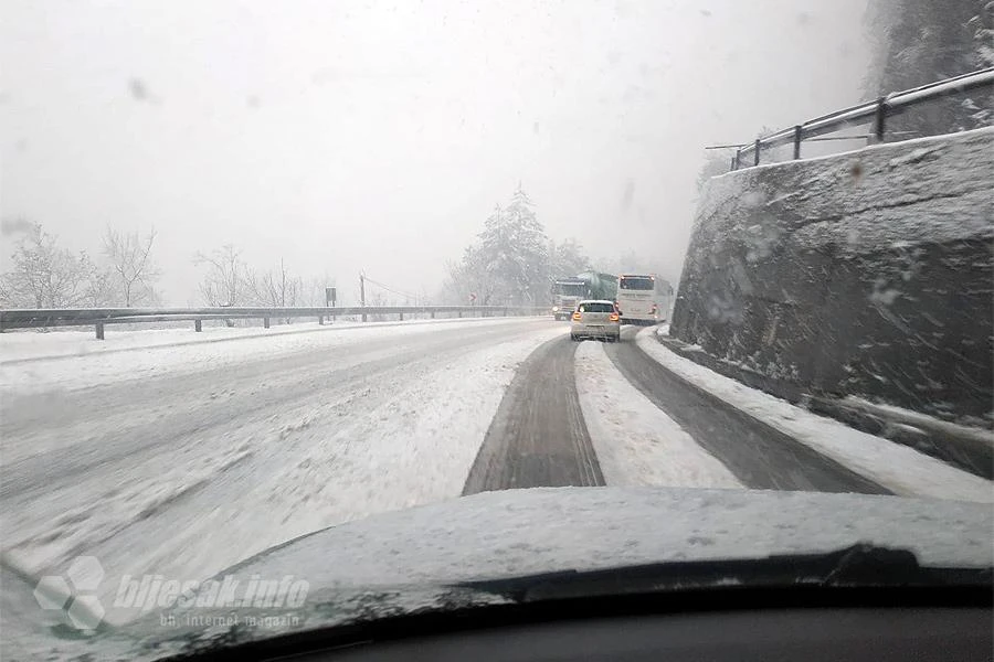 Magla pravi probleme u Konjicu i Jablanici
