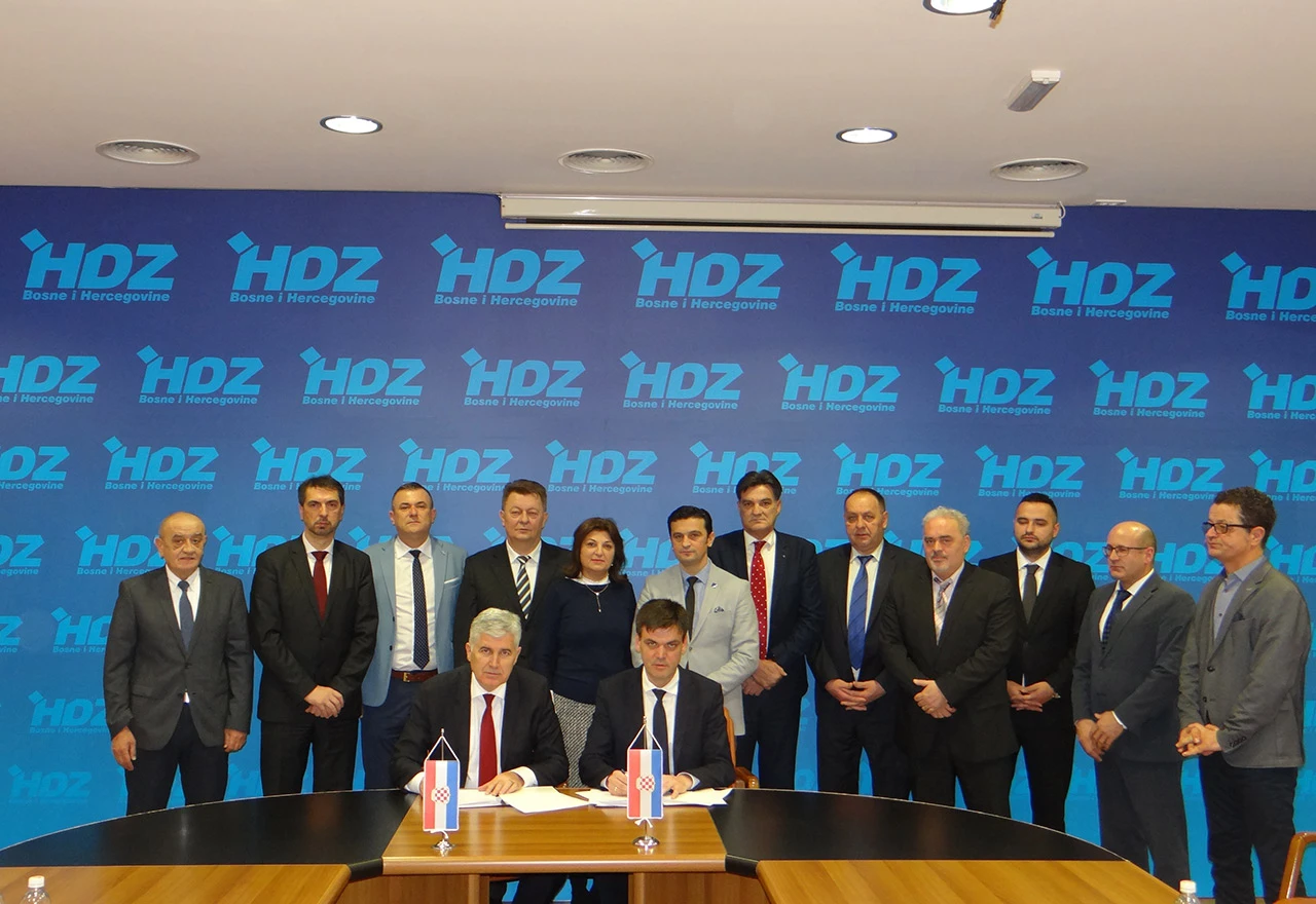 Dva HDZ-a potpisala sporazum o zajedničkom djelovanju