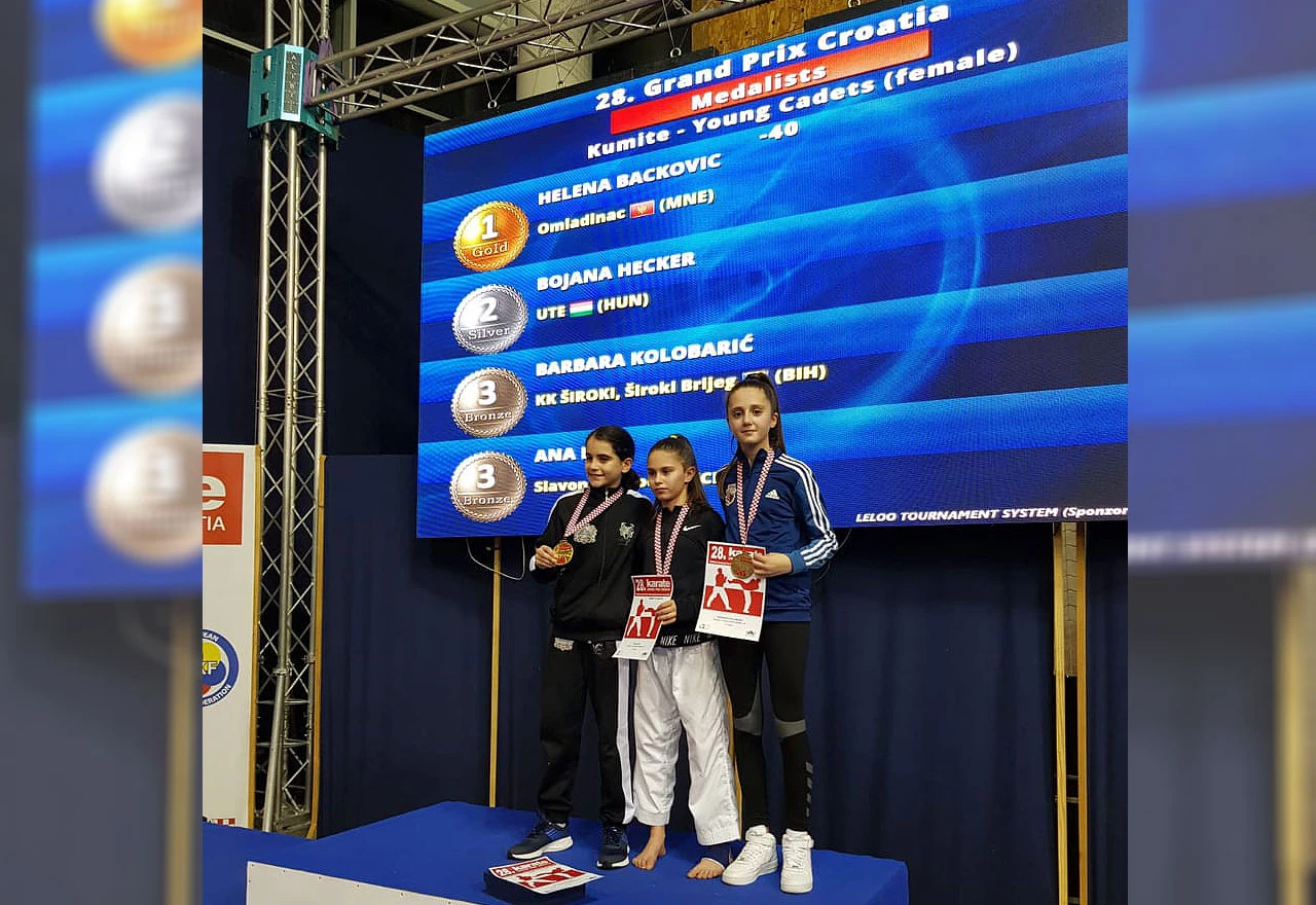 Širokobriježanka Barbara Kolobarić brončana na 28. Grand Prix Croatia