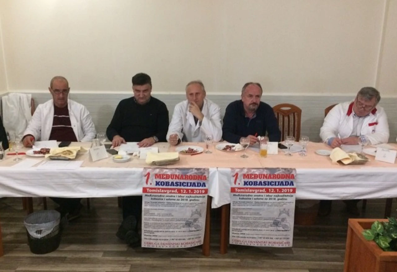 Tomislavgrad : Međunarodni žiri zadovoljan kvalitetom kobasica na sajmu
