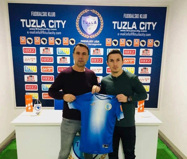 Trumić prva prinova Tuzla Cityja