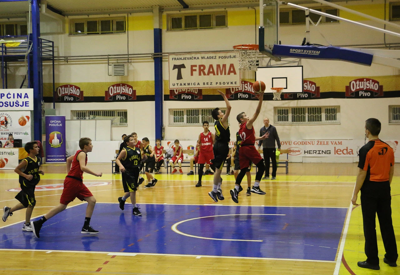 Odigran 4. Božićni mini basket festival Posušje 2018.