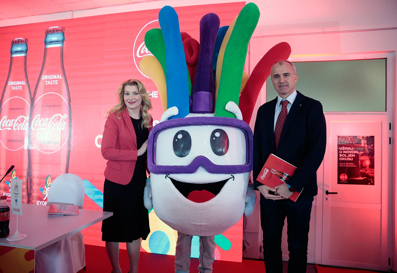 Coca-Cola partner Olimpijade mladih EYOF 2019.