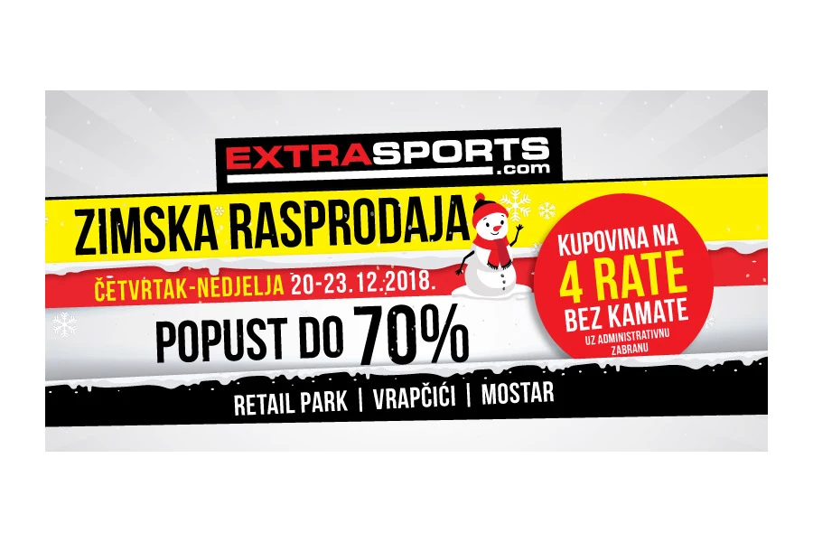 Extra Sports - Zimska rasprodaja