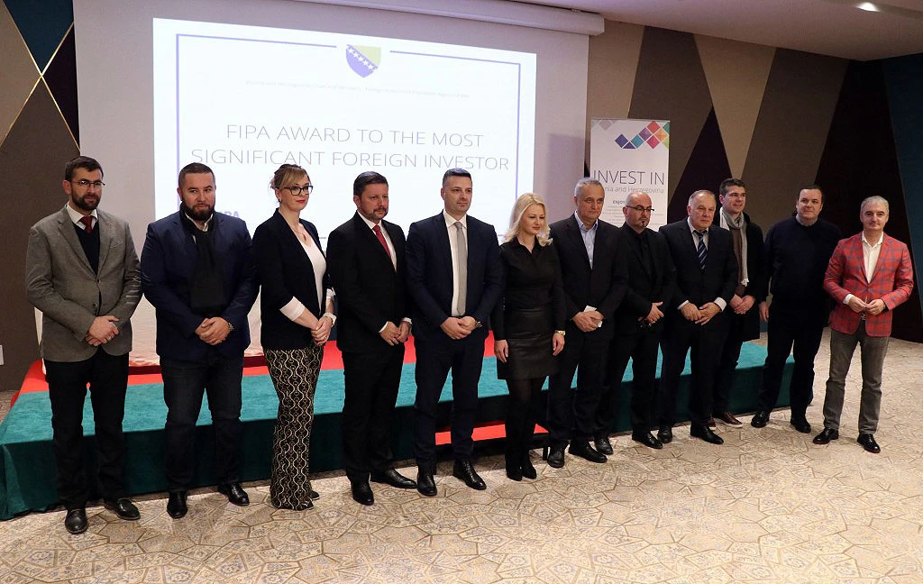 FIPA uručila nagrade najznačajnijim stranim investitorima u BiH
