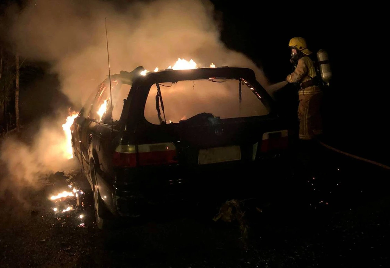 Izgorio automobil u Mostaru