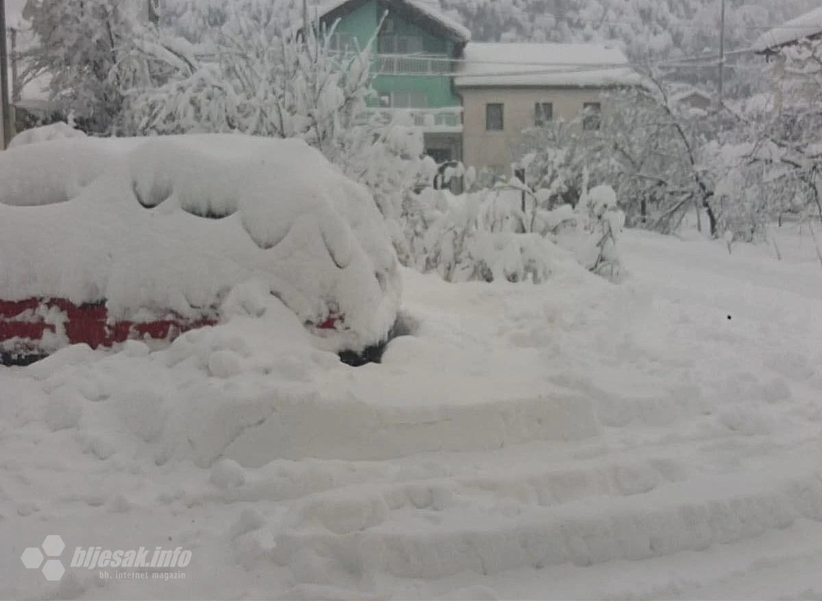 Konjic i Jablanica proglasili stanje prirodne nesreće, u Prozor-Rami 70 cm snijega