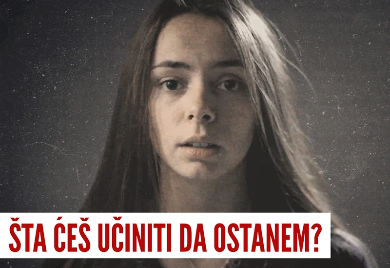 Glas srednjoškolke: Šta ćeš učiniti da ostanem?
