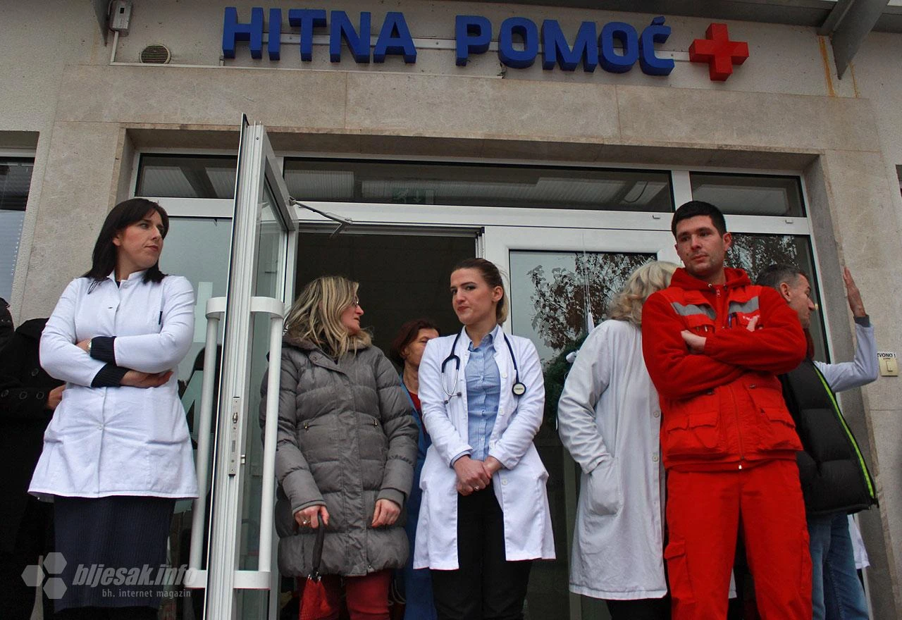 Širokobriješki liječnici prosvjeduju, traže kamere i zaštitare