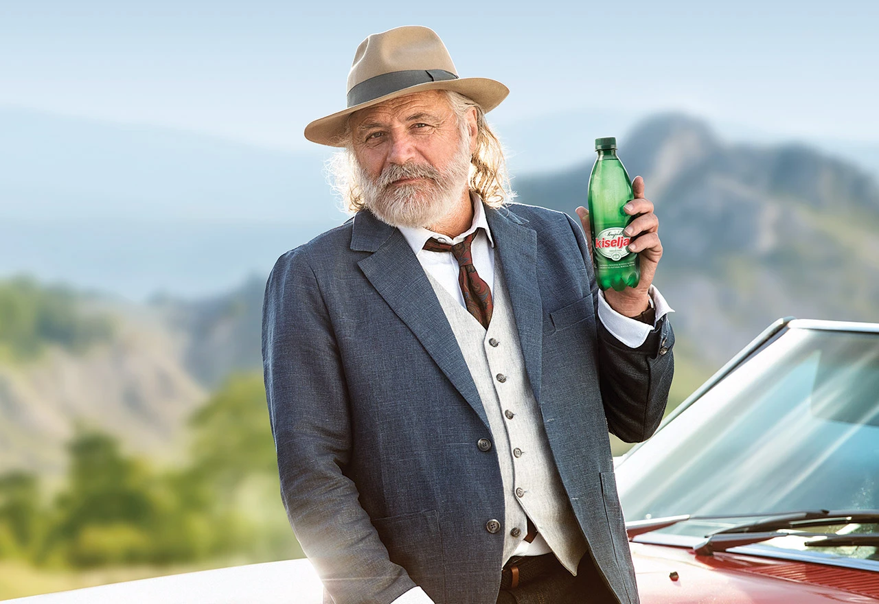 Rade Šerbedžija ponovno u reklami Sarajevskog kiseljaka