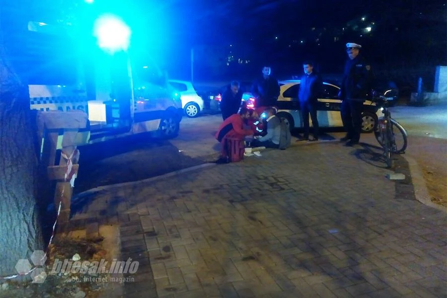 Mostar: Ozlijeđen pješak u Titovoj ulici