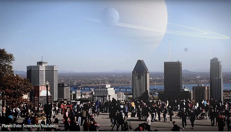 Kako bi izgledalo nebo da se umjesto Mjeseca pojave planeti Sunčeva sustava?