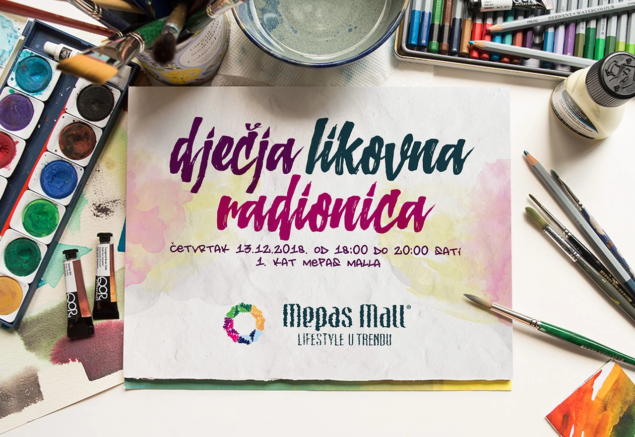 Mepas Mall Dječja likovna radionica