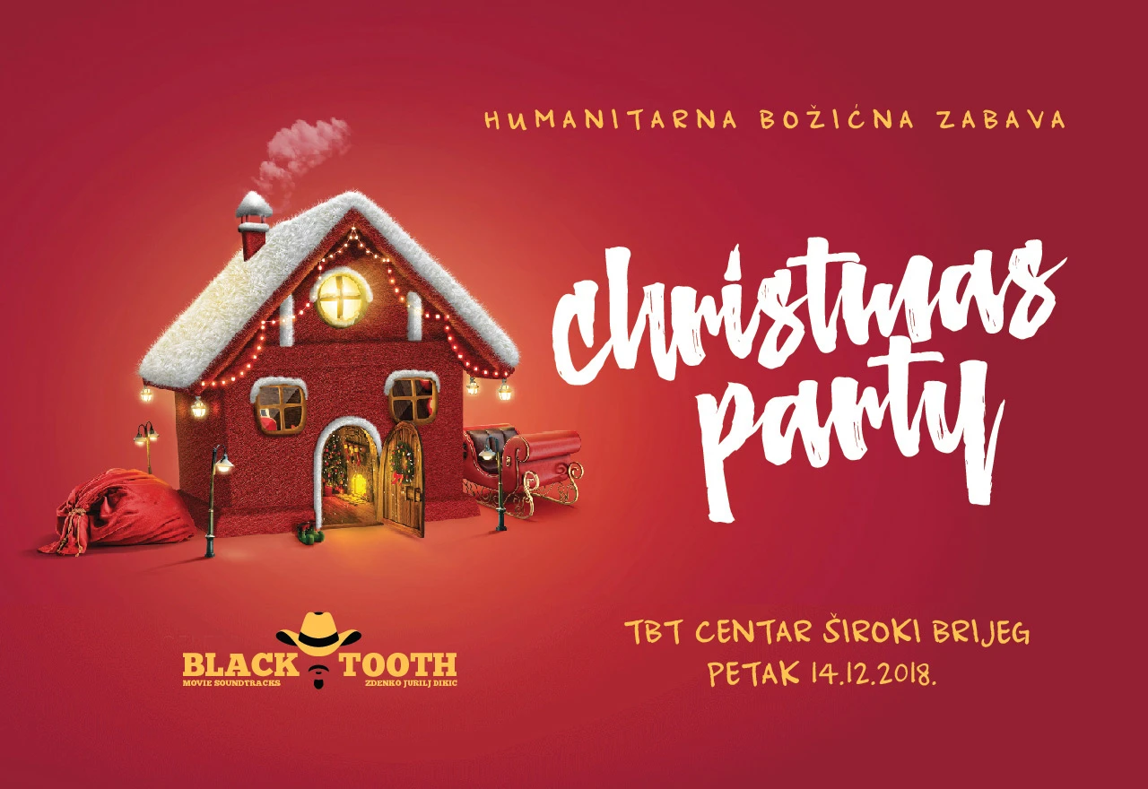 Humanitarna božićna zabava uz filmsku glazbu Black Tootha
