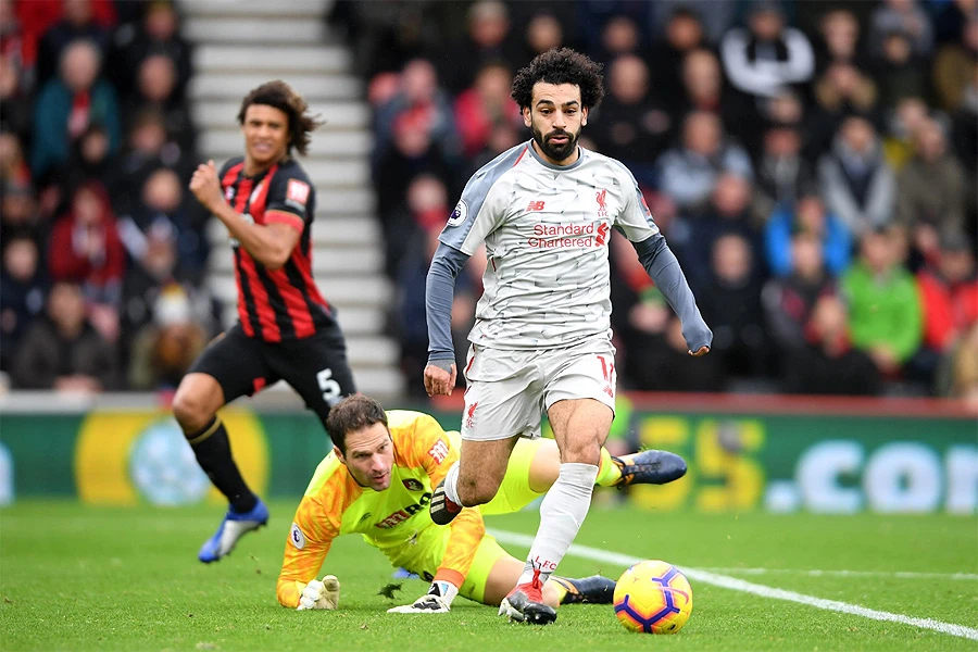 Salah hat-trickom odveo Liverpool na vrh Premier lige!