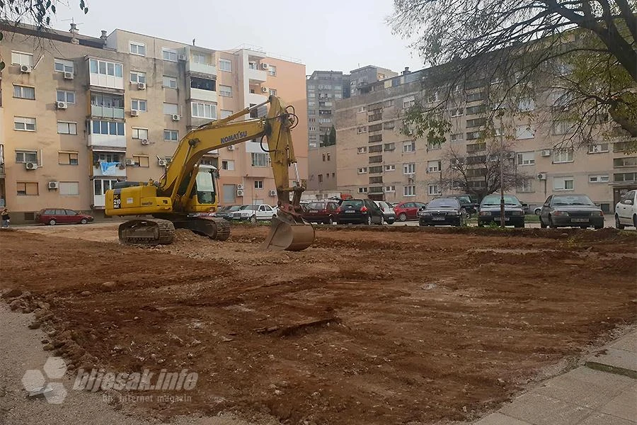 Novi park i parking za građane Mostara