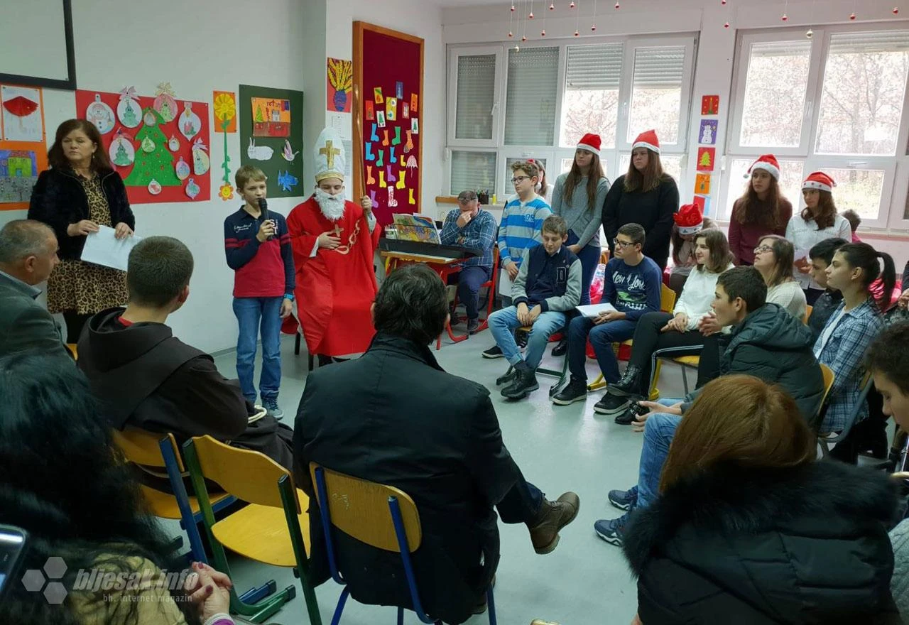 Široki Brijeg: Sveti Nikola i ove godine razveselio učenike s obrazovnim poteškoćama
