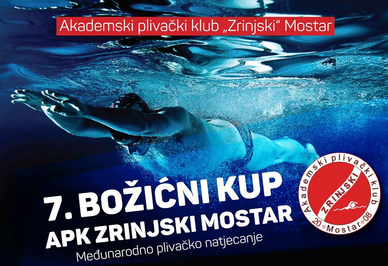 Mostar: Međunarodno plivačko natjecanje 'Božićni kup 2018'