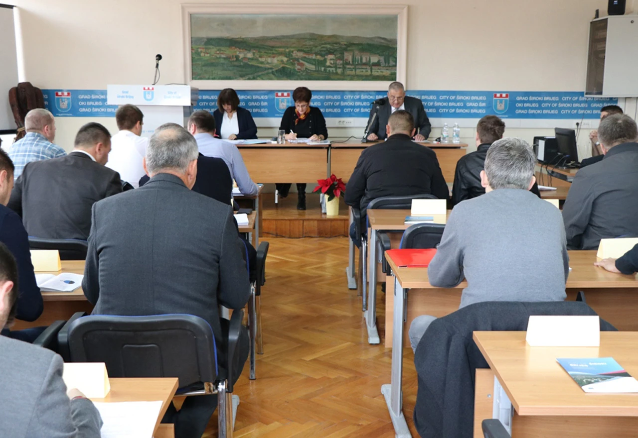 Grad Široki Brijeg: Rebalansom proračun za 2018. u iznosu od 12.330.000,00 KM