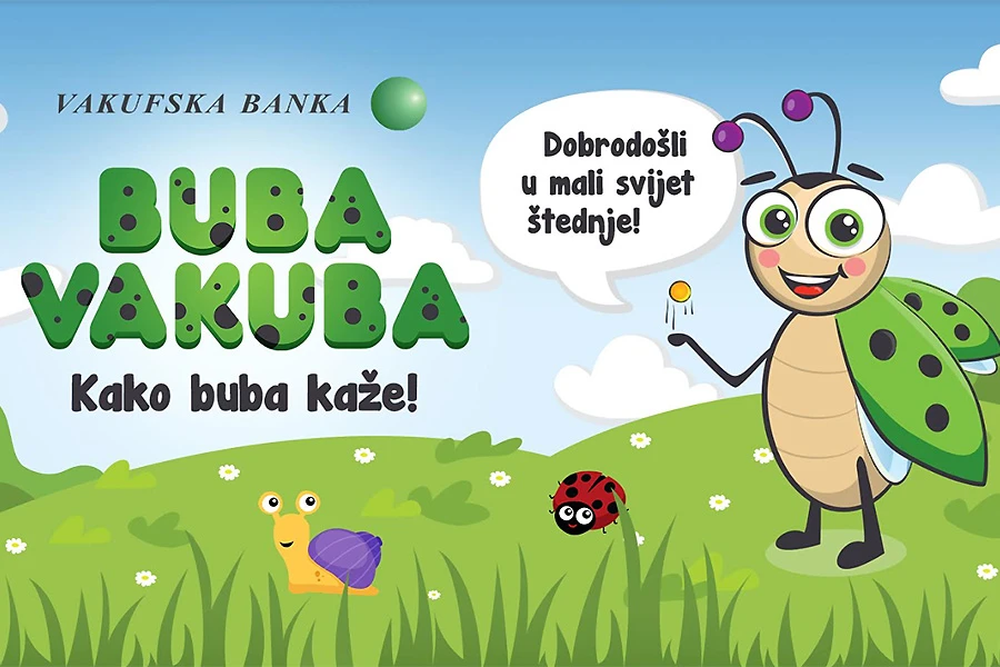 Buba Vakuba: Dječja štednja nikad nije bila zabavnija