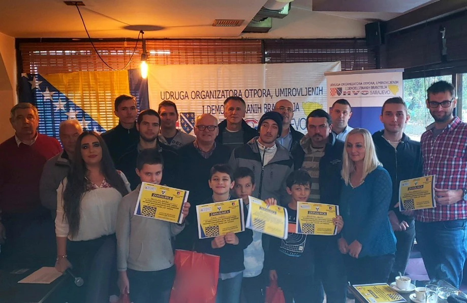 HVO Sarajevo organizirao šahovski turnir povodom Dana državnosti BiH