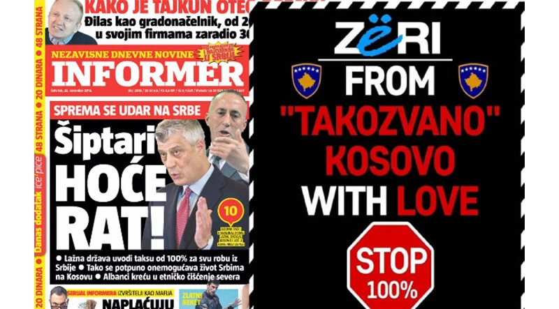 Zaiskrilo: Mediji pripremili rat Srbije i Kosova