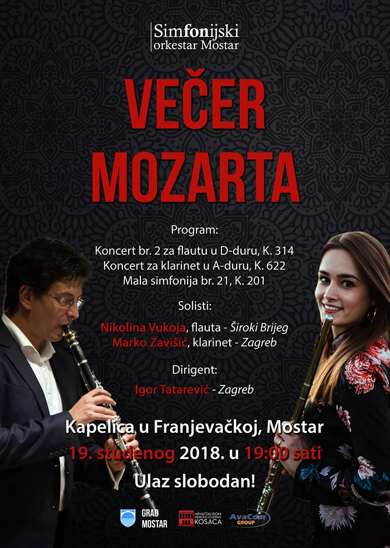 Mostar: Mozart u kapelici