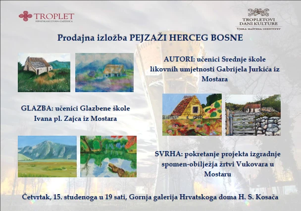 Izložba djela učenika Srednje škole likovnih umjetnosti Gabrijela Jurkića