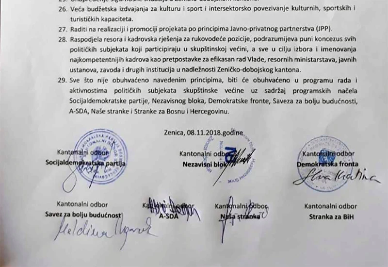 SDA izgubila jedan kanton