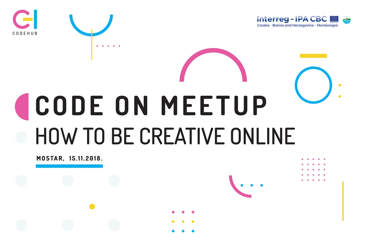 Otvorene prijave za Code On Meetup Vol. 6: How to be creative online