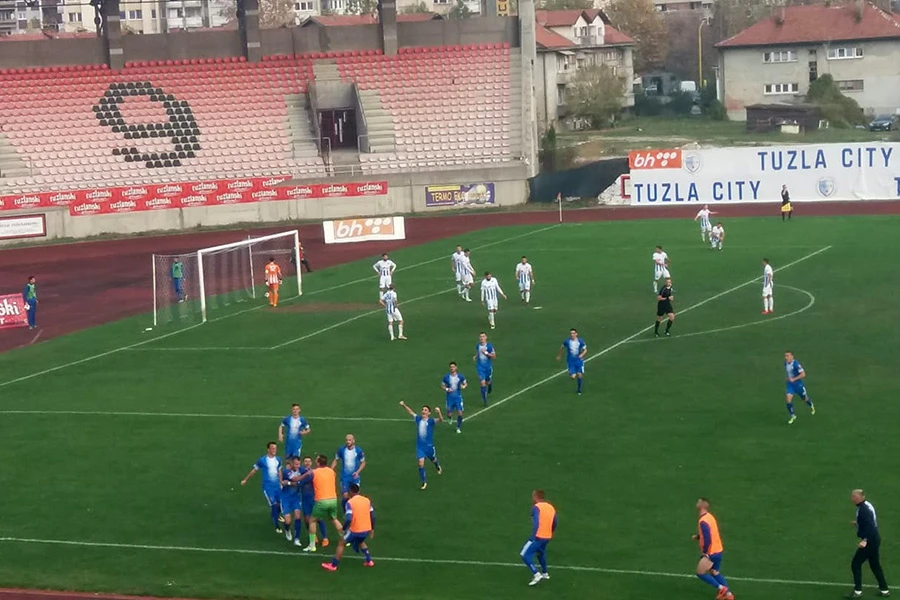 GOŠK izgubio od Tuzla Citya