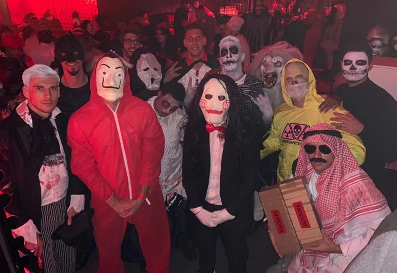 Rafinha se maskirao u bombaša