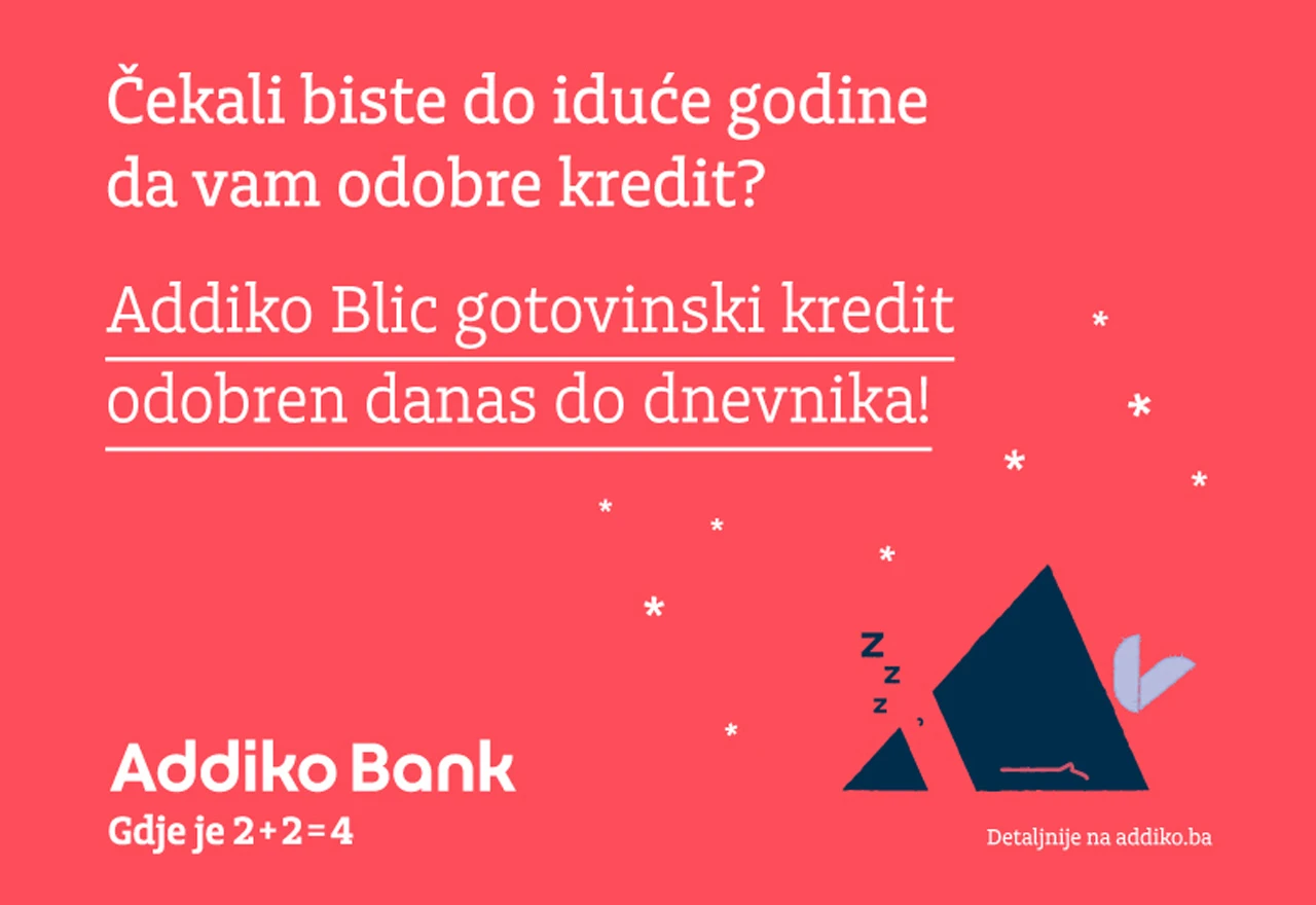 Nova ponuda Addiko Blic gotovinskih kredita, uz brzo odobrenje i duplo nižu naknadu