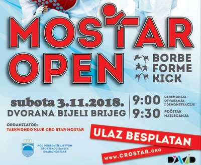 450 sportaša na 10. Mostar openu