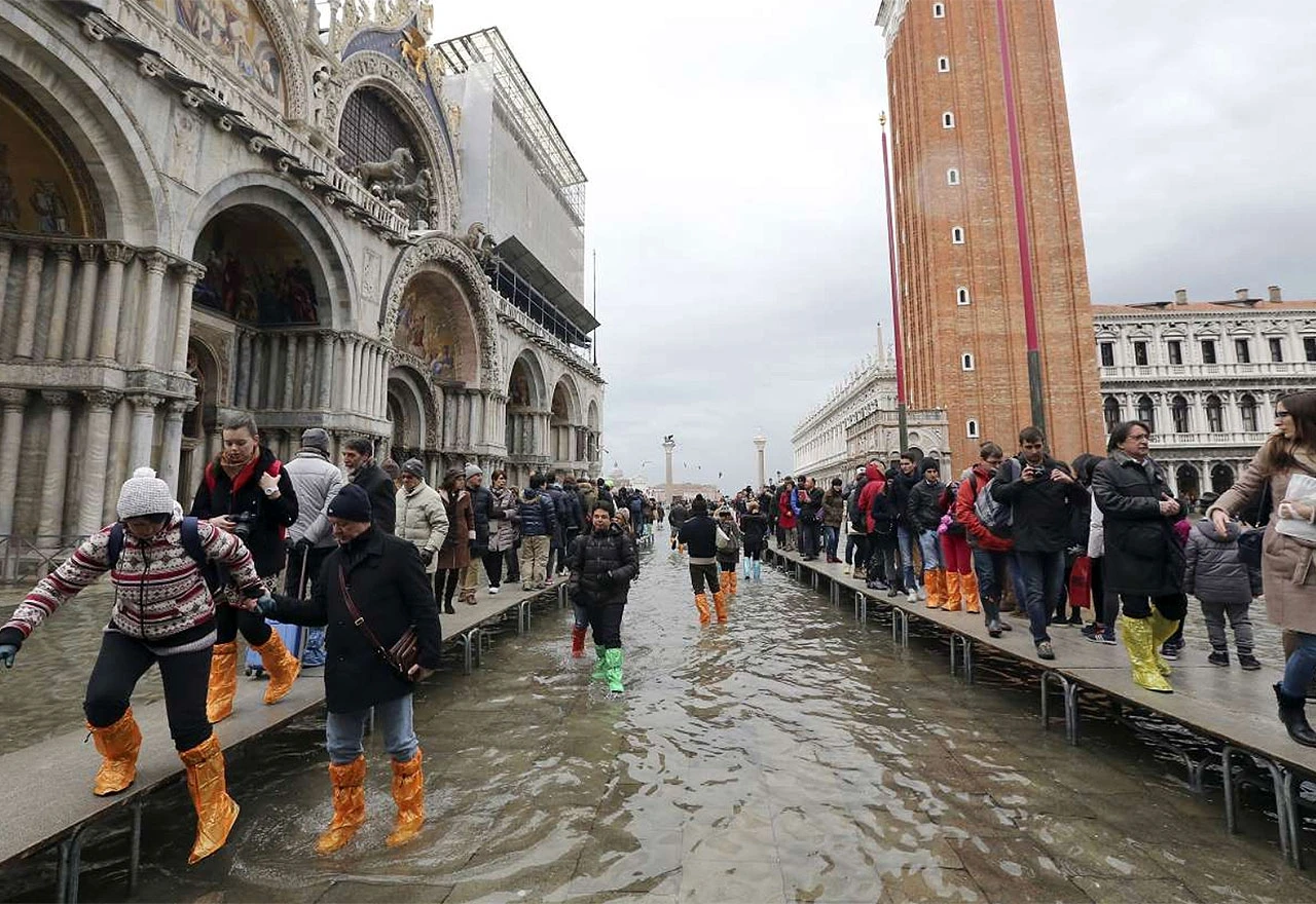 Poplava u Veneciji oštetila baziliku sv. Marka