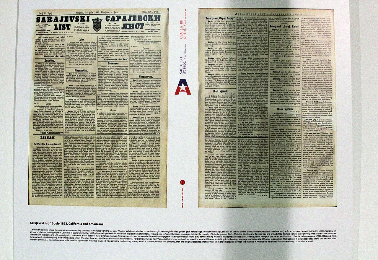 Predstavljena Amerika kroz bh. tisak do Velikog rata