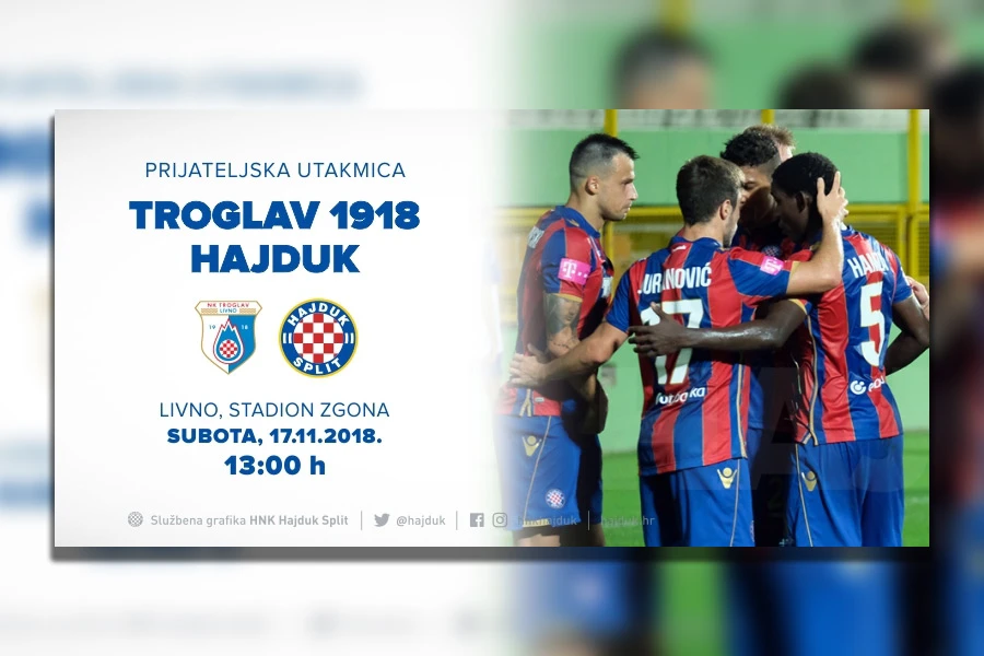 Prva momčad Hajduka stiže u Livno