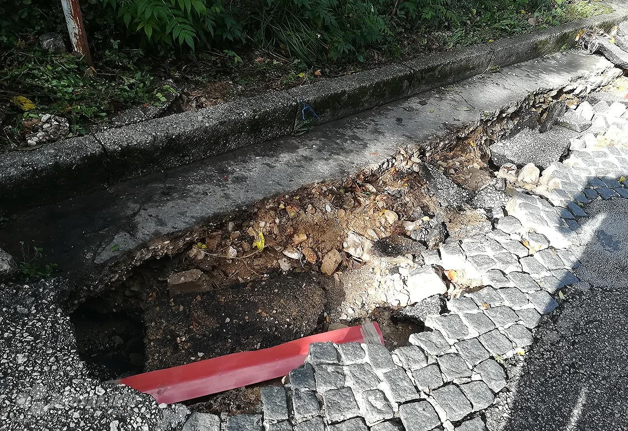 VIDEO | Propala ulica u Mostaru